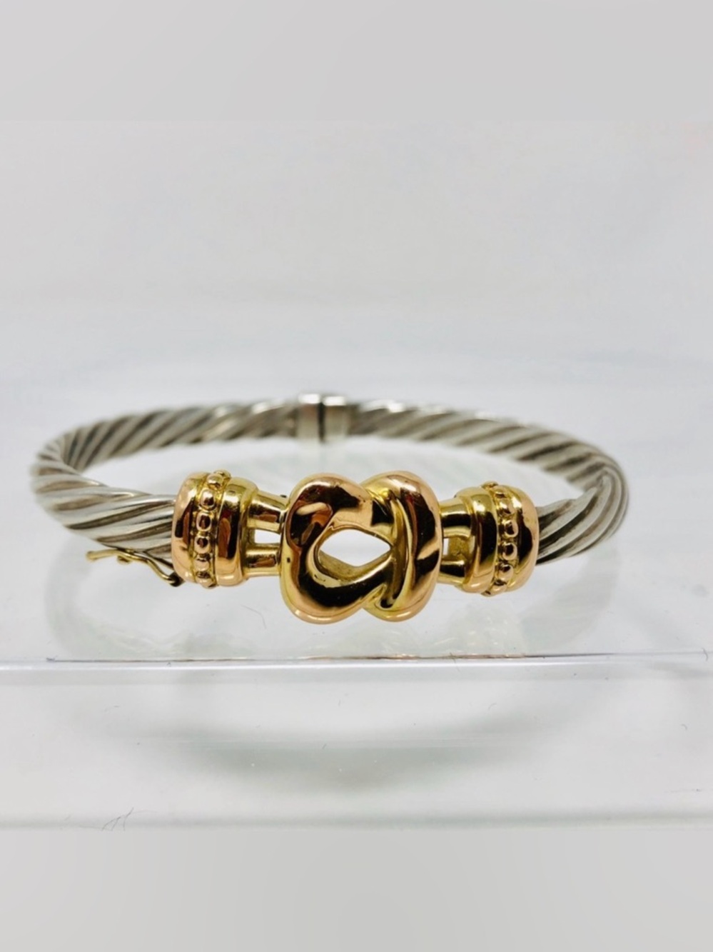 ALWAND VAHAN 14K & sterling silver bracelet